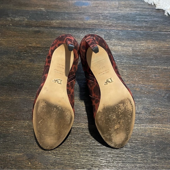 RARE Sample sale diane von furstenberg leopard booties - Picture 9 of 10